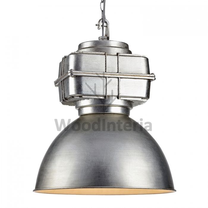подвесной светильник power unit silver в стиле лофт индастриал WoodInteria