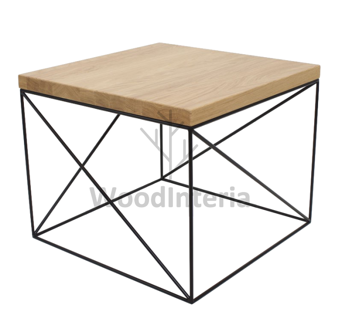 фото журнальный стол loft angle side coffee table в стиле лофт эко | WoodInteria