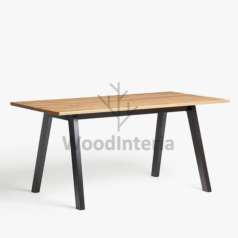 фото обеденный стол twin в интерьере лофт эко | WoodInteria