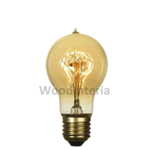 фото лампочка vintage edison bulb #2 в скандинавском интерьере лофт эко | WoodInteria