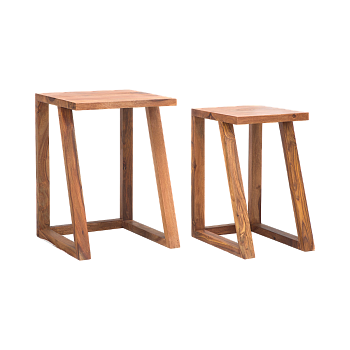 Пара приставных столиков Solid Oak