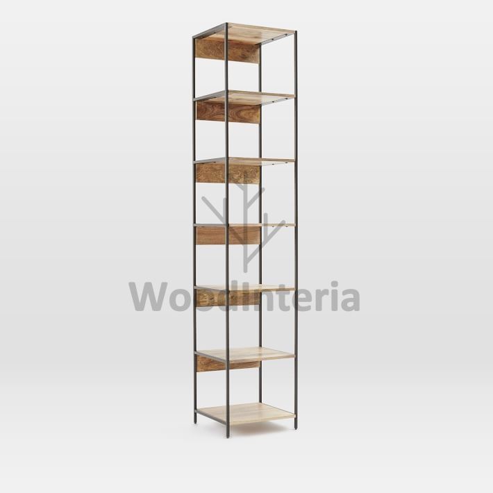 фото стеллаж loft eco wood taller в интерьере лофт эко | WoodInteria