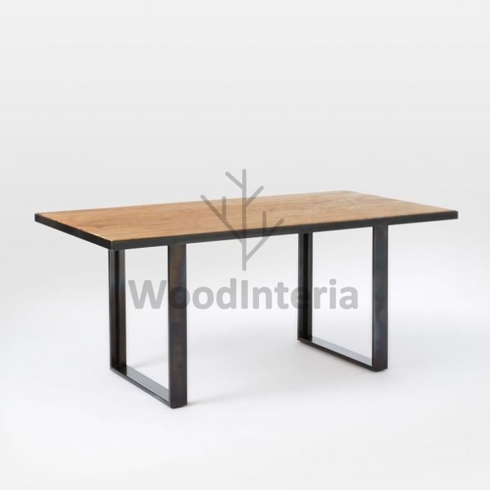 фото обеденный стол frame dinning table в интерьере лофт эко | WoodInteria