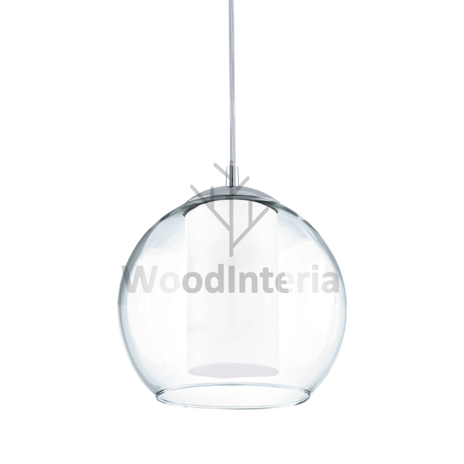 фото подвесной светильник bubble one в скандинавском интерьере лофт эко | WoodInteria
