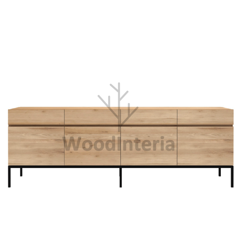 фото комод oak frame quadro в интерьере лофт эко | WoodInteria