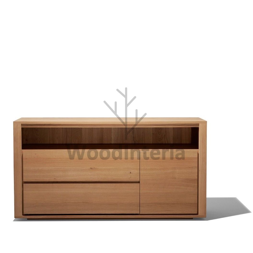 фото комод solid oak shelf 3 в интерьере лофт эко | WoodInteria