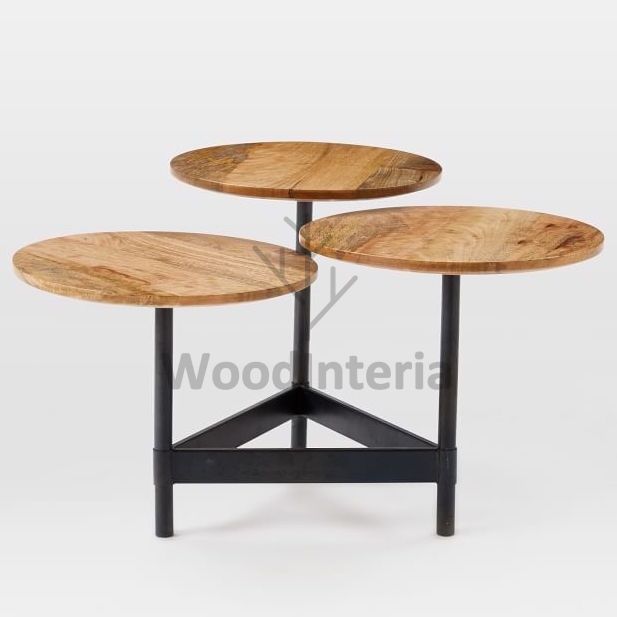 фото журнальный стол mushrooms table в интерьере лофт эко | WoodInteria