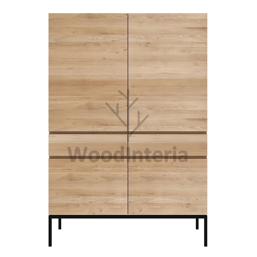 фото шкаф oak frame palpatin в интерьере лофт эко | WoodInteria