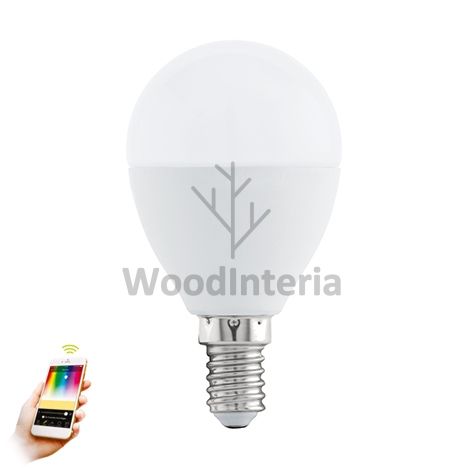 фото лампочка smart light rgb #4 led в скандинавском интерьере лофт эко | WoodInteria