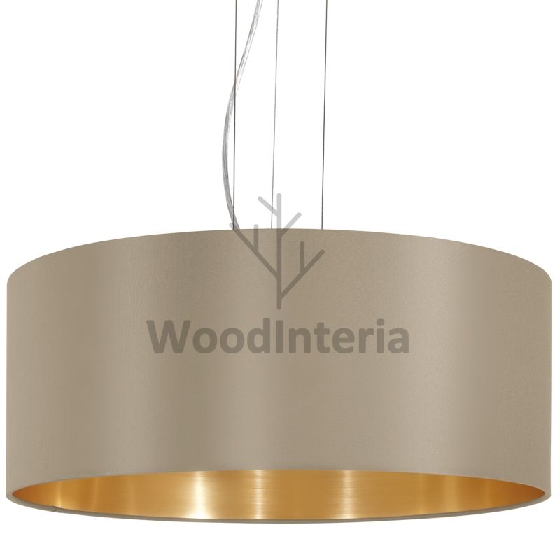 фото подвесной светильник malta gray-brown в скандинавском интерьере лофт эко | WoodInteria
