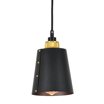 Подвесной светильник Loft Cone Black Brass Pendant