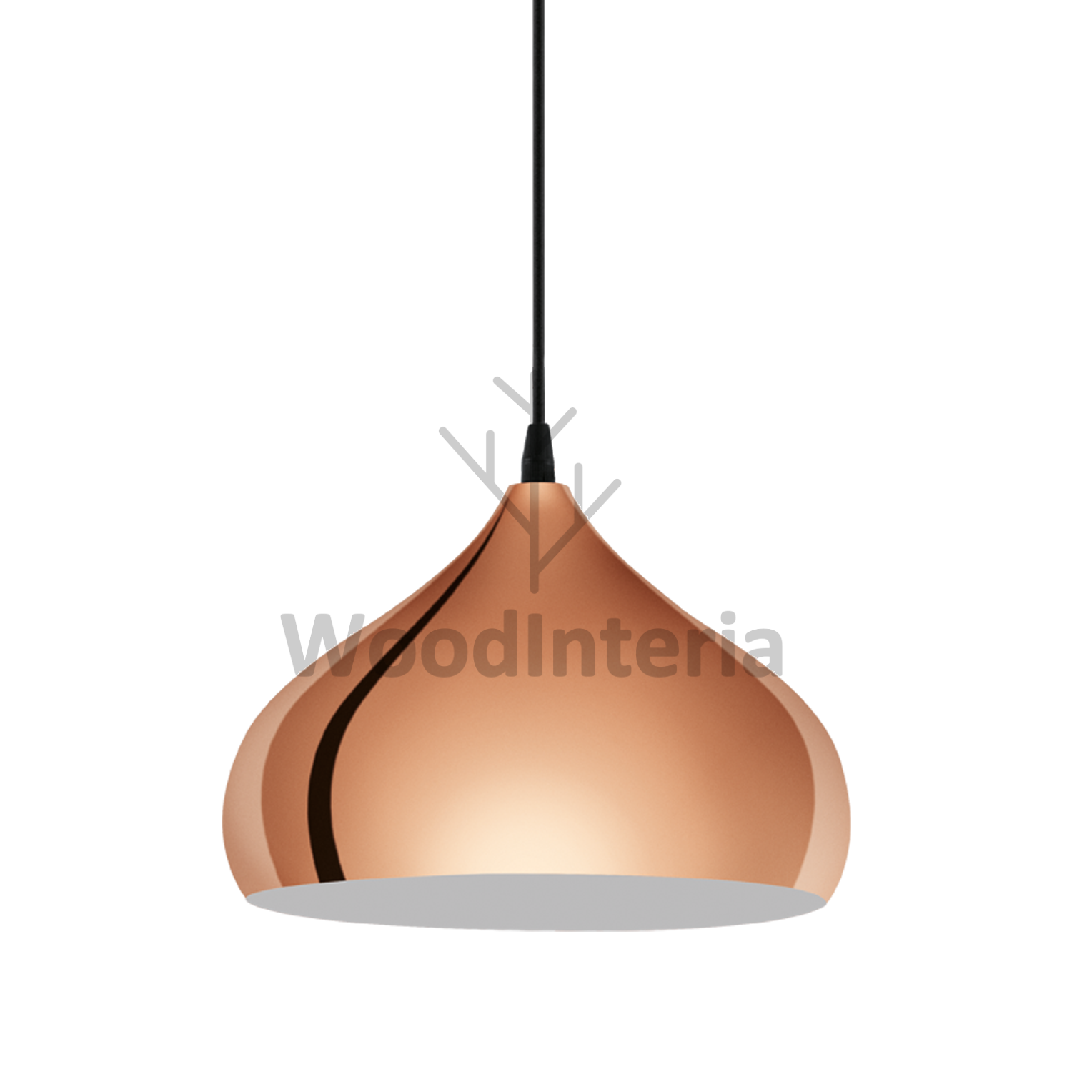 фото подвесной светильник shine big dome в скандинавском интерьере лофт эко | WoodInteria