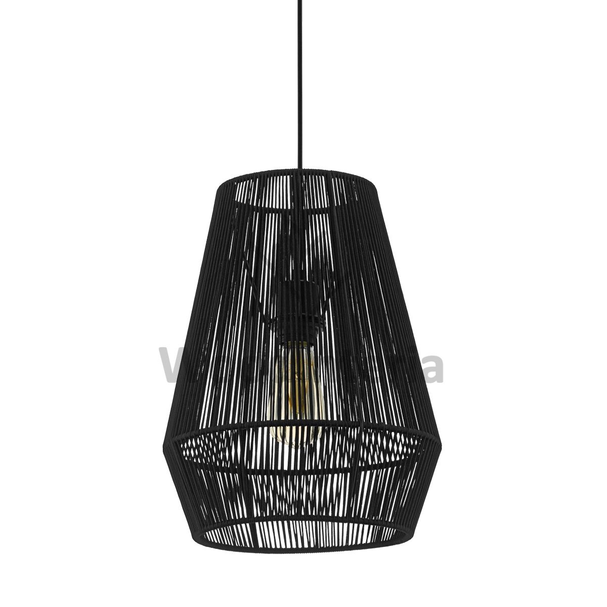 фото подвесной светильник marzel one в скандинавском интерьере лофт эко | WoodInteria