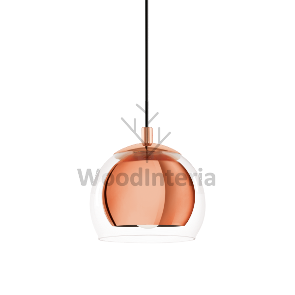 фото подвесной светильник secret copper в скандинавском интерьере лофт эко | WoodInteria